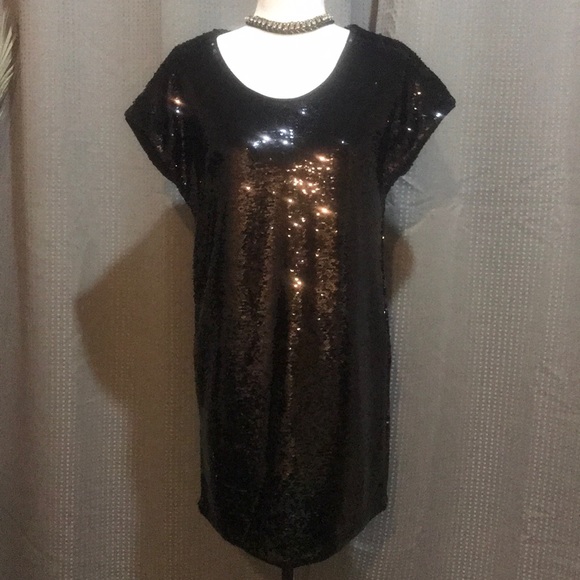NWOT Sequins Shift Dress by Garage - Picture 1 of 4